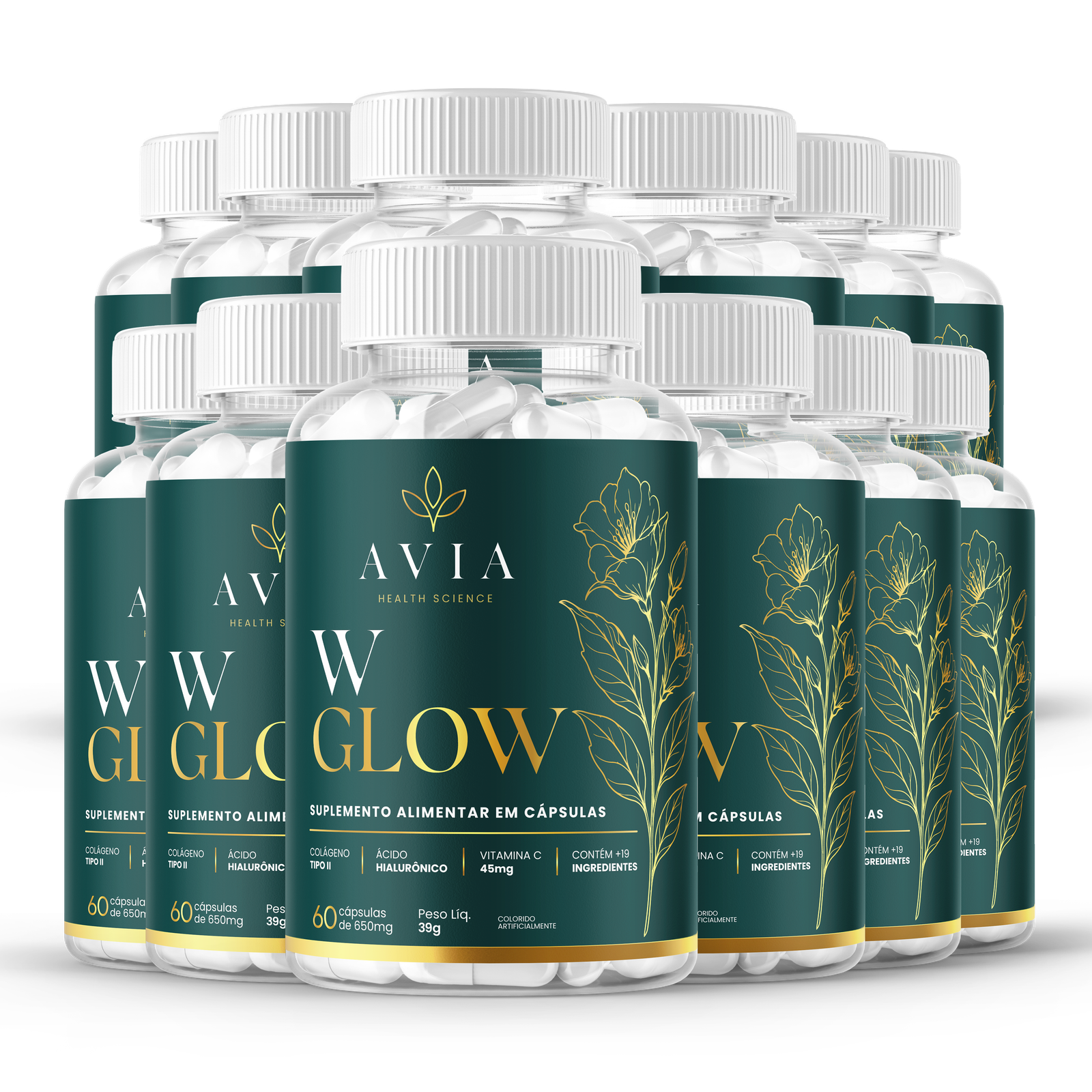 W Glow — Kit 12 unidades
